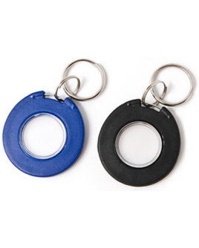 Брелок IronLogic IL-08MBT, 1K, с кольцом, синий с прозрачной серединой в Симферополе Оптовые идентификаторы Pintop.ru