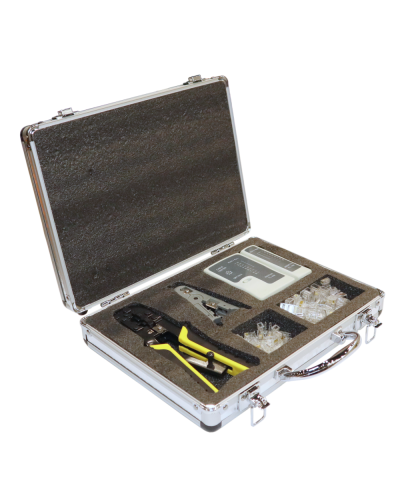 Набор инструментов для изготовления и тестирования патч-кордов LANMASTER LAN-NT-TK/PATCH-TST в Симферополе Аксессуары для стоек и шкафов Pintop.ru