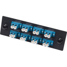 Панель адаптерная для кроссов LAN-FOBM с 8 симплексными адаптерами SC/OS2 LANMASTER LAN-APM-8xSC/OS2