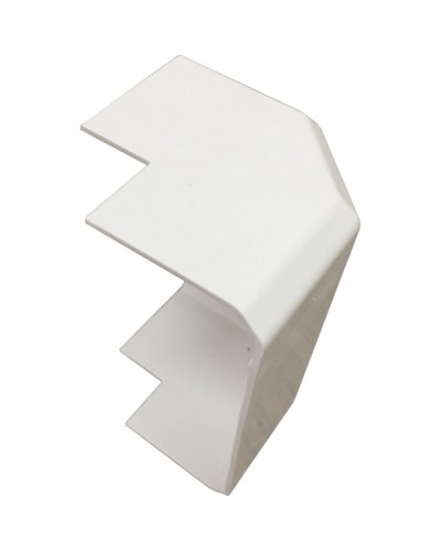 Внешний угол для короба 120х50 мм, белый LANMASTER (LAN-CT120x50-EC-WH) в Симферополе Аксессуары для лотков Pintop.ru