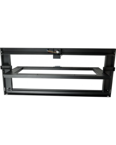 Крыша секции коридора 1200 мм для шкафов LANMASTER DCS шириной 600 мм, откидывающаяся, с ЭМ замком LANMASTER LAN-DC-RFP-12x6-OP в Симферополе Аксессуары для стоек и шкафов Pintop.ru