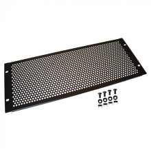 19" вентиляционная фальш-панель 4U, черная LANMASTER (LAN-DC-VNP-4U)
