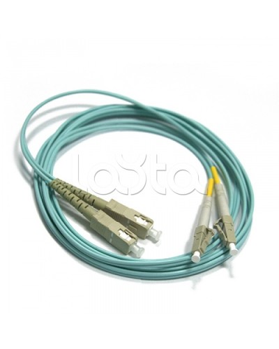 Патч-корд оптический LANMASTER LAN-LC-SС/OM3-2.0 в Симферополе Патч-корды и пигтейлы Pintop.ru