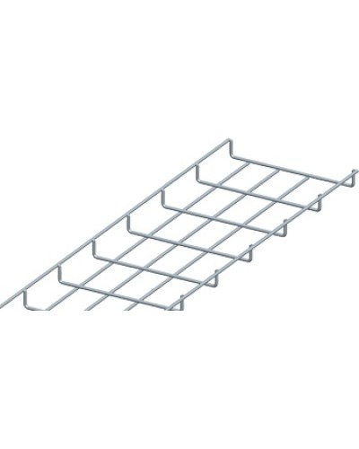 Лоток проволочный 25х200мм, Ф3.8мм, оцинкованный (3 м) LANMASTER LAN-MT25x200-3.8EZ в Симферополе Кабельные лотки Pintop.ru