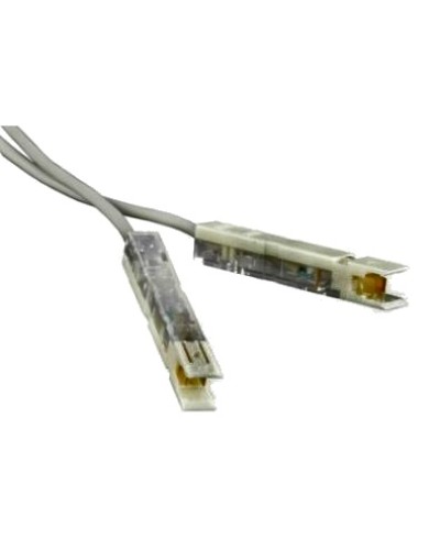 Патч-корд 110 тип - 110 тип, 1 пара, 1 м, серый LANMASTER LAN-P1-P1-1m в Симферополе Патч-корды и пигтейлы Pintop.ru