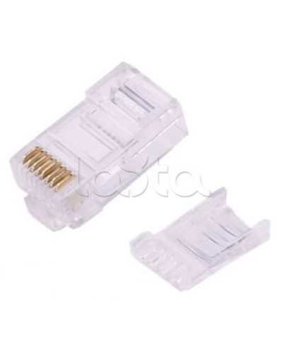 Штекер RJ45 (8P8C) CAT6 со вставкой LAZSO APJ15 в Симферополе Коннекторы Pintop.ru