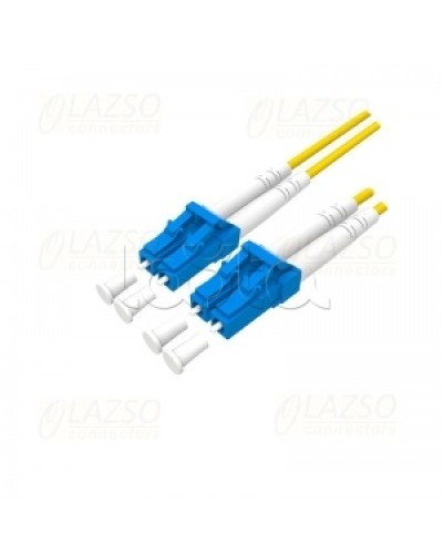 Патч-корд оптический Lazso PC-DU-LC/LC(3m) в Симферополе Патч-корды и пигтейлы Pintop.ru