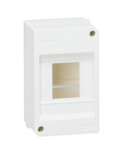 Щиток накладной Mini S 4 модуля белый Legrand 001357 в Симферополе Боксы для автоматов Pintop.ru