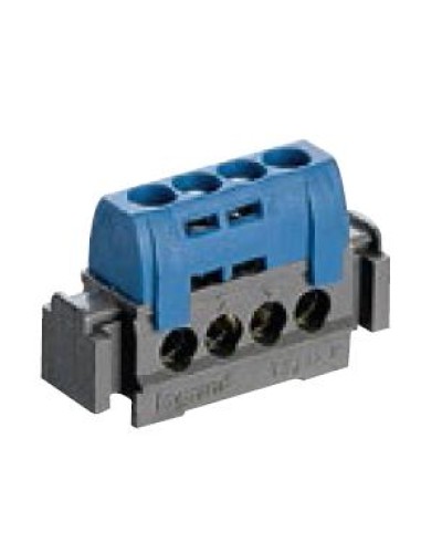 Клеммник синий 4х1.5-16 мм2 LEGRAND 004840 в Симферополе Клеммные колодки Pintop.ru