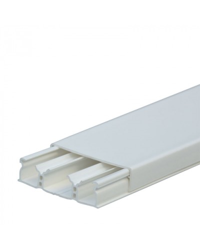 Мини-плинтус DLPlus 60x16 - 3 секции - длина 2,10 м - белый Legrand 030026 в Симферополе Кабель-канал Pintop.ru