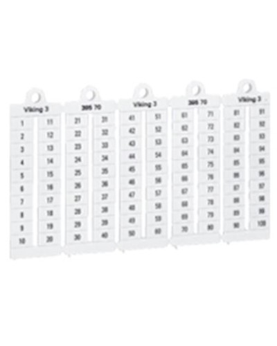 Пластина маркерная Legrand 039517 в Симферополе Аксессуары для кабель-канала Pintop.ru