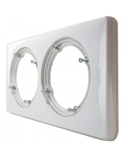 Рамка 2 поста IP44, белая Celiane Legrand 069072 в Симферополе Аксессуары для кабель-канала Pintop.ru