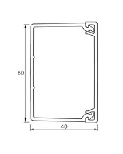Кабель-канал METRA 60x40 Legrand (638197) в Симферополе Кабель-канал Pintop.ru