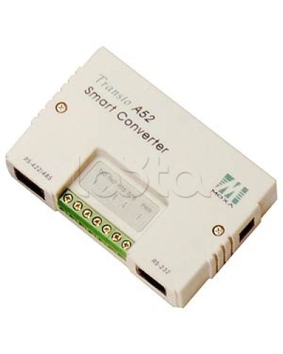 Преобразователь интерфейсов RS-232 в RS-422/485 Moxa A52/220VAC DB25 в Симферополе Дополнительное оборудование для ОПС Pintop.ru