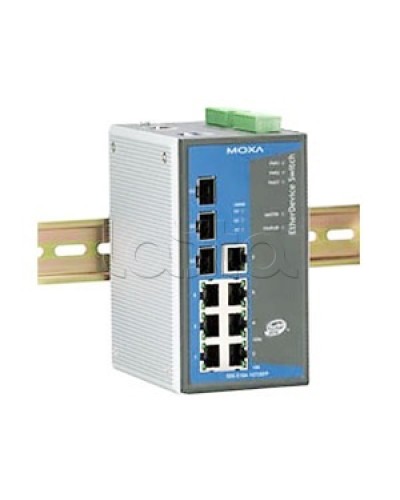 Коммутатор управляемый промышленный 10-портовый Moxa EDS-510A-3SFP в Симферополе Коммутаторы Pintop.ru