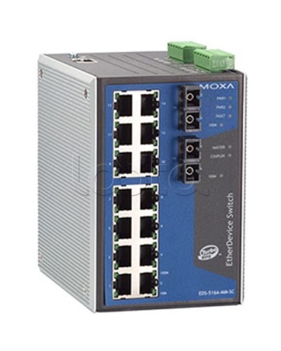 Коммутатор управляемый промышленный 16-портовыйMoxa EDS-516A-MM-SC в Симферополе Коммутаторы Pintop.ru