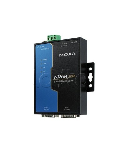 Сервер 2-портовый RS-232 в Ethernet Moxa NPort 5210A в Симферополе Дополнительное оборудование для ОПС Pintop.ru