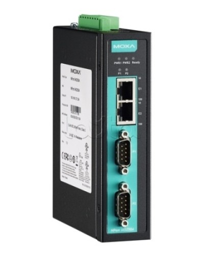 Сервер 2-портовый RS-232/422/485 в Ethernet Moxa NPort IA-5250AI-IEX в Симферополе Дополнительное оборудование для ОПС Pintop.ru