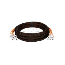 Кабельная сборка NIKOMAX, 6, неэкранированная, LSZH нг(А)-HFLTx, 30м (NMC-CA6UE2-414C-FT-FT-030)