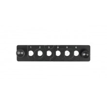 Панель адаптерная NIKOMAX NMF-AP06SFC-P-BK