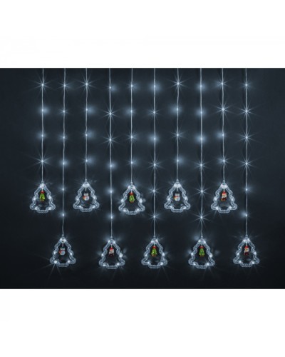 Гирлянда Navigator 95 008 NGF-D034-02 (бахрома елки и фигурки CW 3*0.6м IP20) в Симферополе Источники света(Лампы) Pintop.ru