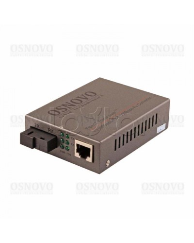 Медиаконвертер Fast Ethernet OSNOVO OMC-100-11S5b в Симферополе Медиаконвертеры Pintop.ru
