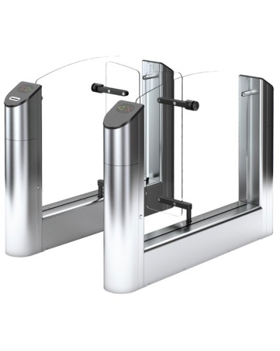 Гибрид центрального модуля турникета с картоприемником с высокими створками Oxgard Praktika T-04-GCMТК-2R-660/900 (Mifare) в Симферополе Турникеты Pintop.ru