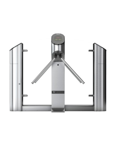 Турникет моторизованный двухсторонний с картоприемником Oxgard Praktika Т-03-D-2BC2R в Симферополе Турникеты Pintop.ru