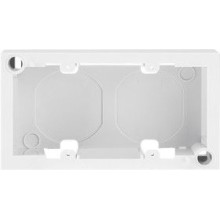 Короб накладной для лицевых панелей 80х150 под 4 модуля 45х22,5 Mosaic 03-0127