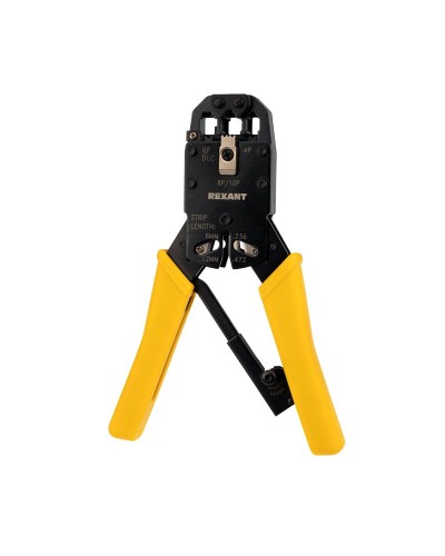 Кримпер для обжима 10P10C / 8P8C / 6P6C / 4P4C (HT-200R) (TL-200R) REXANT (12-3442) в Симферополе Монтажные материалы Pintop.ru