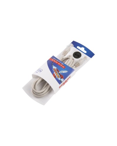 Патч-корд U/UTP RJ45-RJ45, CAT 5e, PVC, серый, 1,5м REXANT 06-3202 в Симферополе Патчкорды (медные) Pintop.ru