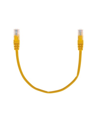 Патч-корд U/UTP, CAT 5e, RJ45-RJ45, 26AWG, LSZH, желтый, 0,3м REXANT 02-0105-03 в Симферополе Патчкорды (медные) Pintop.ru