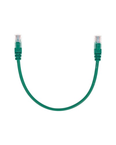 Патч-корд U/UTP, CAT 5e, RJ45-RJ45, 26AWG, LSZH, зеленый, 0,3м REXANT 02-0106-03 в Симферополе Патчкорды (медные) Pintop.ru
