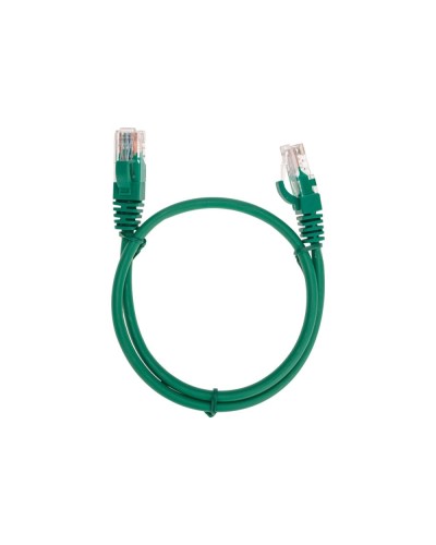 Патч-корд U/UTP, CAT 5e, RJ45-RJ45, 26AWG, LSZH, зеленый, 0,5м REXANT 02-0106-05 в Симферополе Патчкорды (медные) Pintop.ru