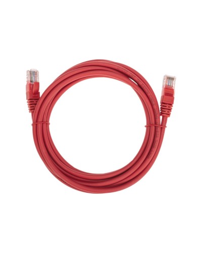 Патч-корд U/UTP, CAT 5e, RJ45-RJ45, 26AWG, LSZH, красный, 3м REXANT 02-0103-3 в Симферополе Патчкорды (медные) Pintop.ru