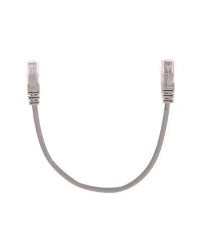 Патч-корд U/UTP, CAT 5e, RJ45-RJ45, 26AWG, LSZH, серый, 0,3м REXANT 02-0100-03 в Симферополе Патчкорды (медные) Pintop.ru