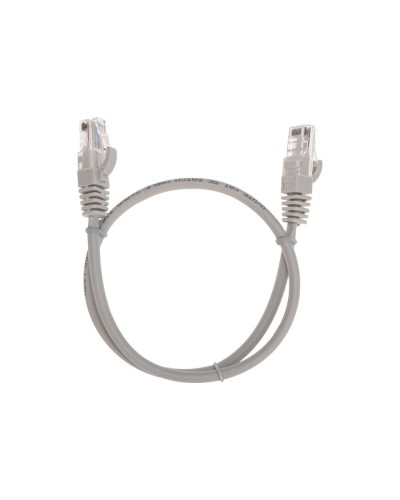 Патч-корд U/UTP, CAT 5e, RJ45-RJ45, 26AWG, LSZH, серый, 0,5м REXANT 02-0100-05 в Симферополе Патчкорды (медные) Pintop.ru