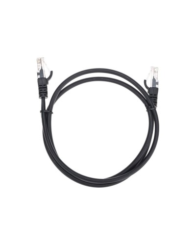 Патч-корд U/UTP, CAT 5e, RJ45-RJ45, 26AWG, LSZH, черный, 1м REXANT 02-0102-1 в Симферополе Патчкорды (медные) Pintop.ru