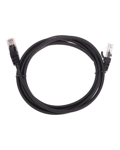 Патч-корд U/UTP, CAT 5e, RJ45-RJ45, 26AWG, LSZH, черный, 2м REXANT 02-0102-2 в Симферополе Патчкорды (медные) Pintop.ru