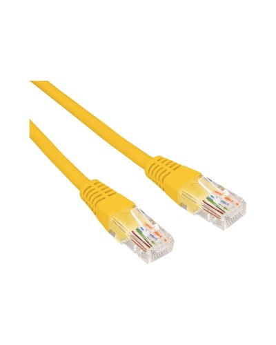 Патч-корд U/UTP, CAT 6, RJ45-RJ45, 26AWG, LSZH, желтый, 0,3м REXANT 02-0295-03 в Симферополе Патчкорды (медные) Pintop.ru