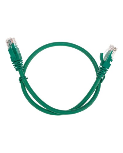 Патч-корд U/UTP, CAT 6, RJ45-RJ45, 26AWG, LSZH, зеленый, 0,5м REXANT 02-0296-05 в Симферополе Патчкорды (медные) Pintop.ru