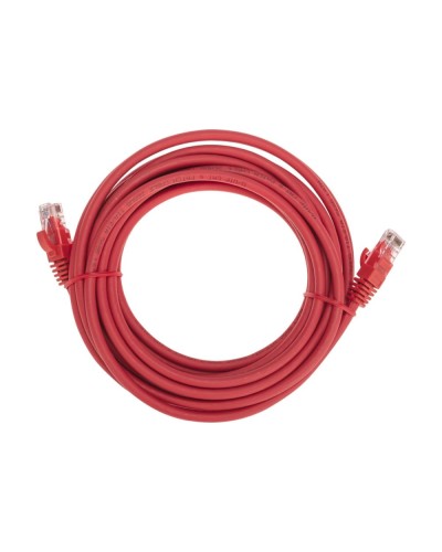 Патч-корд U/UTP, CAT 6, RJ45-RJ45, 26AWG, LSZH, красный, 5м REXANT 02-0293-5 в Симферополе Патчкорды (медные) Pintop.ru