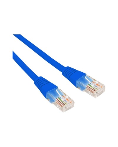 Патч-корд U/UTP, CAT 6, RJ45-RJ45, 26AWG, LSZH, синий, 0,3м REXANT 02-0294-03 в Симферополе Патчкорды (медные) Pintop.ru