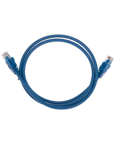 Патч-корд U/UTP, CAT 6, RJ45-RJ45, 26AWG, LSZH, синий, 1м REXANT 02-0294-1 в Симферополе Патчкорды (медные) Pintop.ru