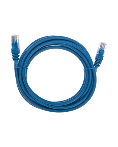 Патч-корд U/UTP, CAT 6, RJ45-RJ45, 26AWG, LSZH, синий, 3м REXANT 02-0294-3 в Симферополе Патчкорды (медные) Pintop.ru