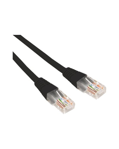 Патч-корд U/UTP, CAT 6, RJ45-RJ45, 26AWG, LSZH, черный, 0,3м REXANT 02-0292-03 в Симферополе Патчкорды (медные) Pintop.ru