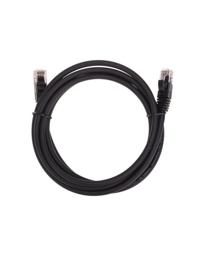 Патч-корд U/UTP, CAT 6, RJ45-RJ45, 26AWG, LSZH, черный, 2м REXANT 02-0292-2 в Симферополе Патчкорды (медные) Pintop.ru