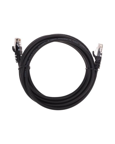 Патч-корд U/UTP, CAT 6, RJ45-RJ45, 26AWG, LSZH, черный, 3м REXANT 02-0292-3 в Симферополе Патчкорды (медные) Pintop.ru