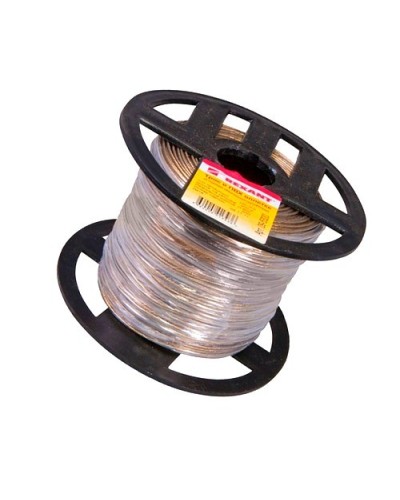 Трос стальной в ПВХ изоляции d2.5 мм (200 м) REXANT 09-5325 в Симферополе Крепежные изделия Pintop.ru