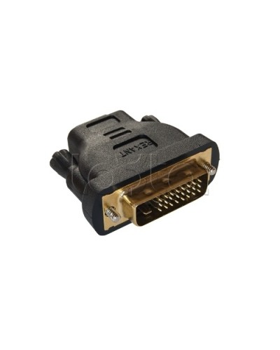 Переходник штекер DVI - гнездо HDMI GOLD (10шт/уп) REXANT 17-6811 в Симферополе Проходные адаптеры Pintop.ru